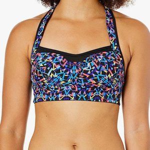 TYR Carnivale Lily Top,  Women's Swim Bikini Top or Activewear Sports Bra XL NWT